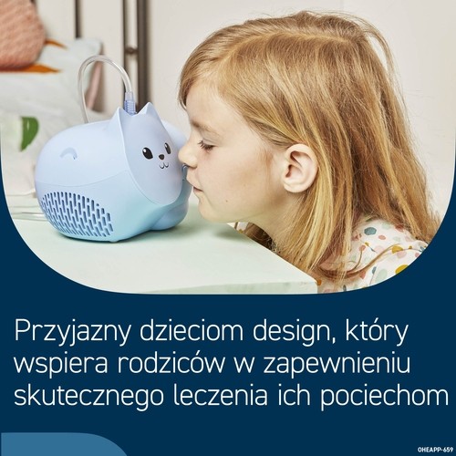 Zdjęcie produktu - 2 OMRON NamiCat Compressor Nebulizer Nebulizator kompresorowy, 1szt.