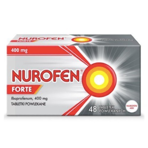 Miniaturka artykułu - #0 NUROFEN FORTE, 48 tabletek
