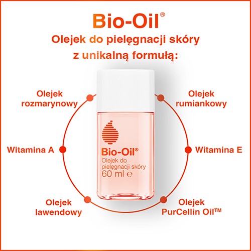 Miniaturka artykułu - #1 BIO-OIL Specjalistyczny olejek na blizny i rozstępy - 60 ml