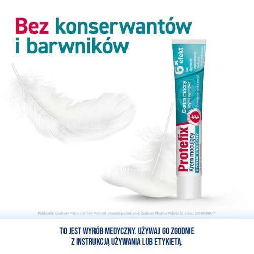 Zdjęcie produktu - 2 PROTEFIX Krem mocujący hypoalergiczny - 47 g 