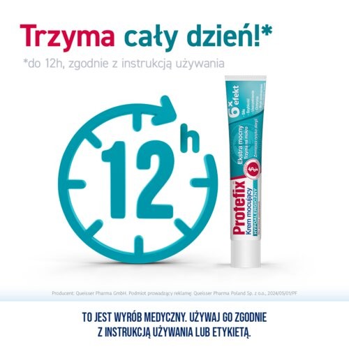 Zdjęcie produktu - 3 PROTEFIX Krem mocujący hypoalergiczny - 47 g 