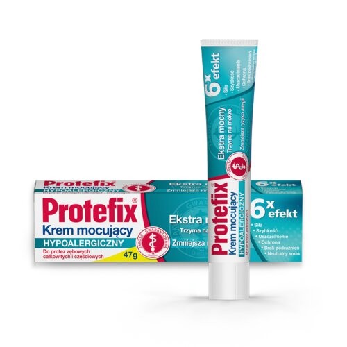 Zdjęcie produktu - 4 PROTEFIX Krem mocujący hypoalergiczny - 47 g 