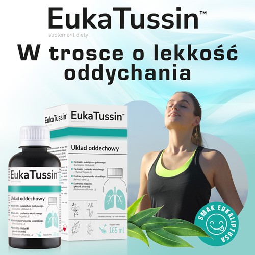 Miniaturka artykułu - #0 DOMOWA APTECZKA EukaTussin, 165 ml