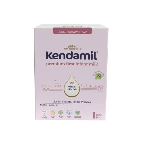 Zdjęcie produktu - 0 Kendamil Premium 1 Mleko początkowe, 600g