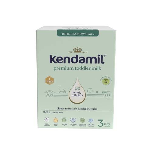 Zdjęcie produktu - 0 Kendamil Premium 3 Produkt w proszku na bazie białka krowiego, 600g