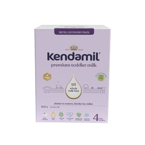Miniaturka artykułu - #0 Kendamil Premium 4 Produkt w proszku na bazie białka krowiego, 600g