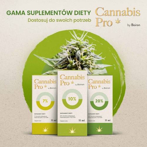Zdjęcie produktu - 3 BOIRON Cannabis Pro 20%, 11ml