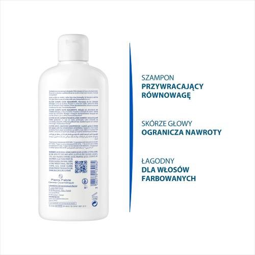 Zdjęcie produktu - 3 DUCRAY ELUTION Delikatny szampon przywracający r&oacute;wnowagę sk&oacute;rze głowy, 400ml