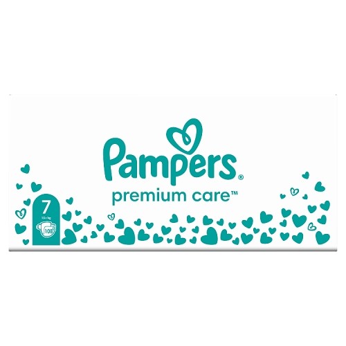 Zdjęcie produktu - 3 Pampers Premium Care Pieluszki, rozmiar 7 (15kg+), 108 szt.