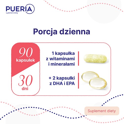 Zdjęcie produktu - 3 Pueria DUO active, 90kaps.