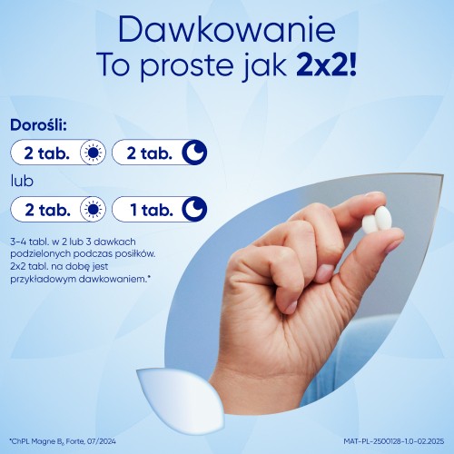 Zdjęcie produktu - 4 Magne B6 Forte, 180tabl.