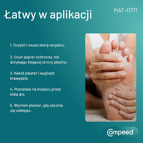Zdjęcie produktu - 4 Compeed Plastry na odciski między palcami, 10 szt.