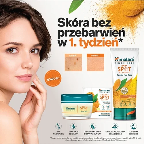 #1 – HIMALAYA Dark Spot Clearing Krem na przebarwienia, 50 g