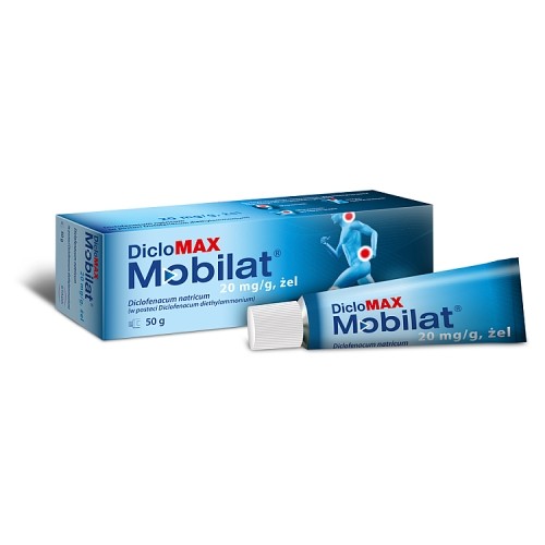 Miniaturka artykułu - #0 DicloMax Mobilat 20 mg/g, 50 g