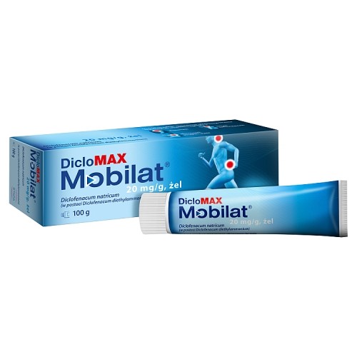 Miniaturka artykułu - #0 DicloMax Mobilat 20 mg/g, 100 g