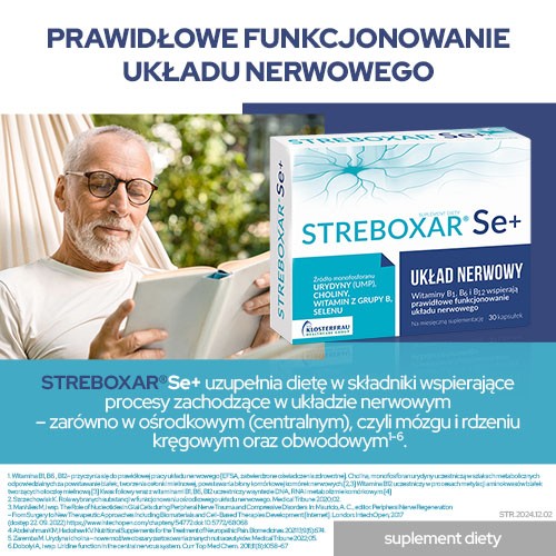 Miniaturka artykułu - #1 STREBOXAR Se+, 30 kaps.
