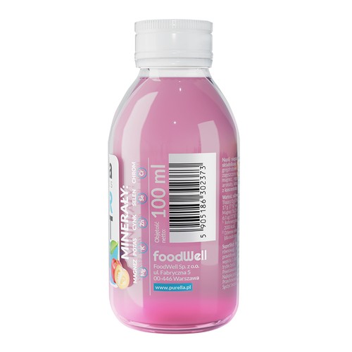 Miniaturka artykułu - #0 PURELLA SuperShot Hydro Acerola + Elektrolity, 100 ml