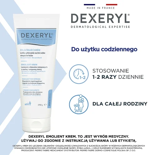 #3 – DEXERYL Emolient Krem do sk&oacute;ry suchej i atopowej, 250g