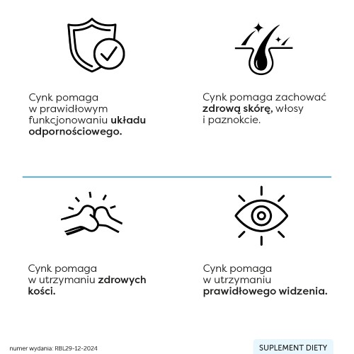 Zdjęcie produktu - 2 SUPTERO Liposomalna Cynk, 30 kaps.