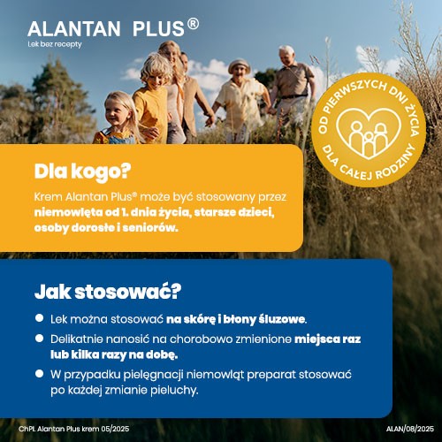 Zdjęcie produktu - 2 ALANTAN PLUS Krem, 100 g