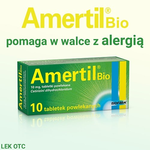 Zdjęcie produktu - 0 AMERTIL BIO 10 mg - 10 tabletek