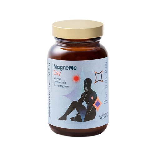 Miniaturka artykułu - #0 Health Labs Men MagneMe Dzień i Noc, 120 kapsułek