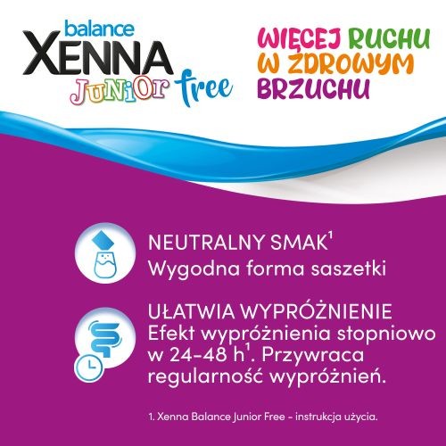 Zdjęcie produktu - 2 Xenna Balance Junior Free, 30 sasz.