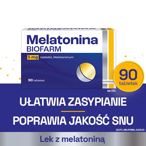 #0 – BIOFARM Lek z melatoniną 5mg, 90 tabletek
