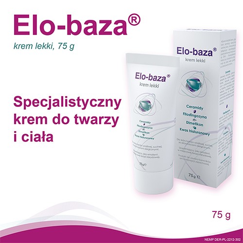 Zdjęcie produktu - 0 ELO-BAZA Krem Lekki, 75g