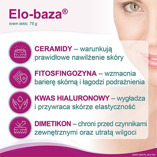 Zdjęcie produktu - 2 ELO-BAZA Krem Lekki, 75g