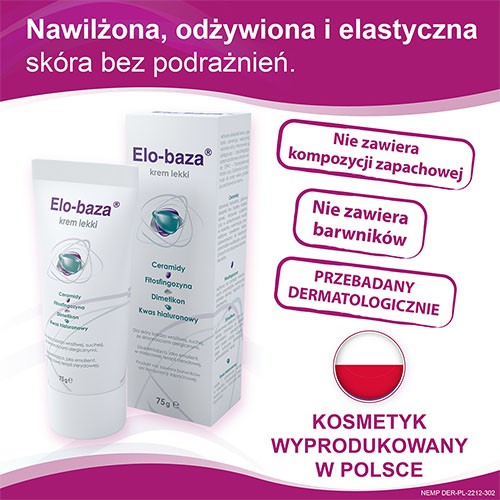 Zdjęcie produktu - 4 ELO-BAZA Krem Lekki, 75g