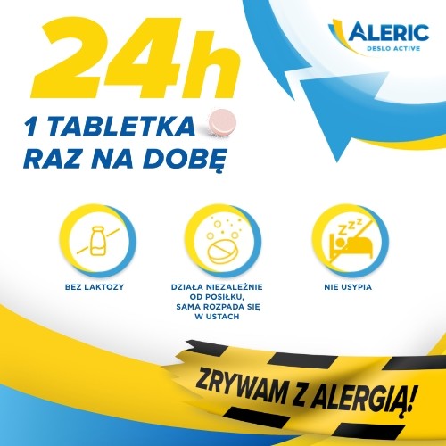 Zdjęcie produktu - 4 ALERIC Deslo Active 5 mg, 30 tabletek