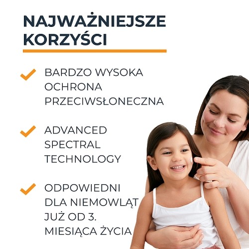 Miniaturka artykułu - #0 Eucerin Sun Kids Spray przeciwsłoneczny dla dzieci i niemowląt SPF50, 200 ml