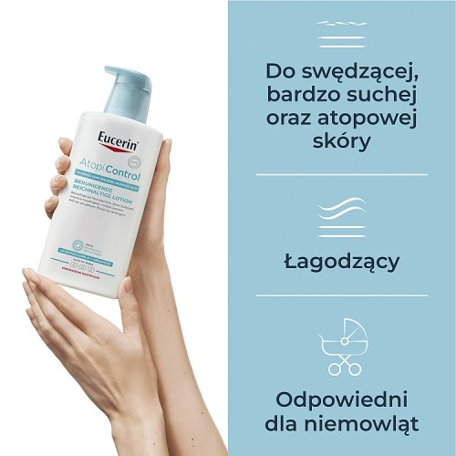 Miniaturka artykułu - #1 Eucerin AtopiControl Balsam do sk&oacute;ry atopowej, 400 ml