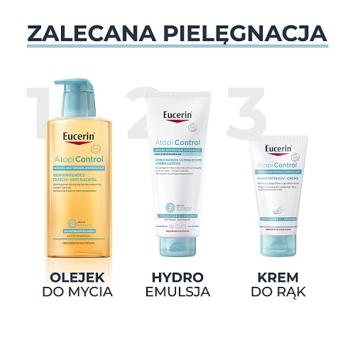 Zdjęcie produktu - 4 Eucerin AtopiControl Hydro-Emulsja kojąca na egzemę, 400 ml
