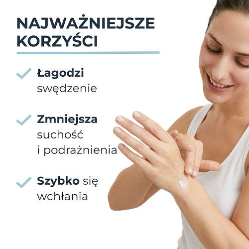 Zdjęcie produktu - 0 Eucerin AtopiControl Kojący krem do rąk dłoni z egzemą, 75 ml