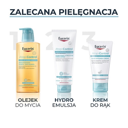 Zdjęcie produktu - 4 Eucerin AtopiControl Kojący krem do rąk dłoni z egzemą, 75 ml