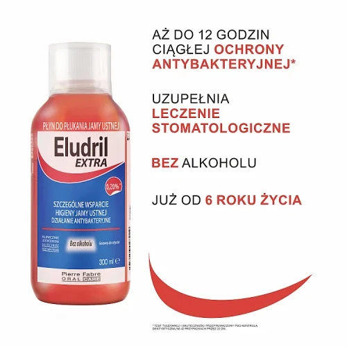#2 – Eludril Extra Płyn do płukania jamy ustnej, 300 ml
