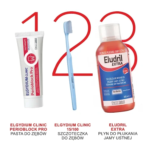 #3 – Eludril Extra Płyn do płukania jamy ustnej, 300 ml