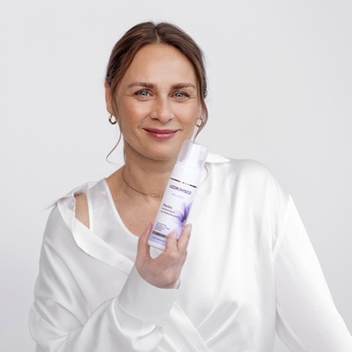 Miniaturka artykułu - #0 UZDROVISCO Balance Pianka oczyszczająca na niedoskonałości, 150 ml
