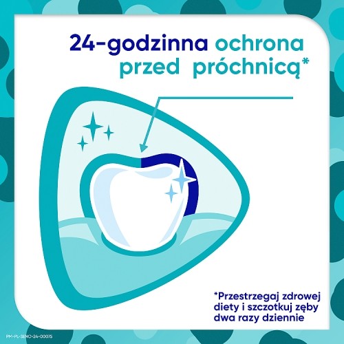 Zdjęcie produktu - 7 Sensodyne Proszkliwo Pasta do zęb&oacute;w z fluorem dla dzieci truskawkowa, 50 ml