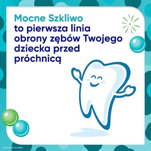 Miniaturka artykułu - #1 Sensodyne Proszkliwo Pasta do zęb&oacute;w z fluorem dla dzieci truskawkowa, 50 ml