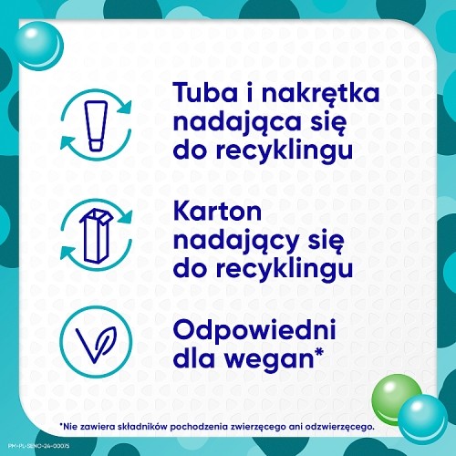 Zdjęcie produktu - 9 Sensodyne Proszkliwo Pasta do zęb&oacute;w z fluorem dla dzieci truskawkowa, 50 ml