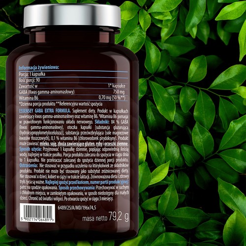 Zdjęcie produktu - 4 Essensey Gaba Extra Formula, 90 kaps.