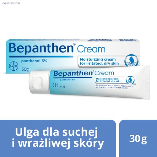 Zdjęcie produktu - 3 Bepanthen Cream krem do sk&oacute;ry suchej i podrażnionej, 30 g