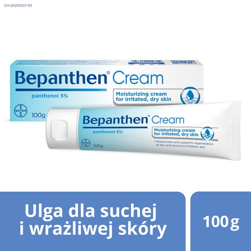 Zdjęcie produktu - 3 Bepanthen Cream krem do sk&oacute;ry suchej i podrażnionej, 100 g