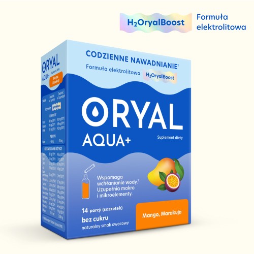 Miniaturka artykułu - #0 Oryal Aqua+ Mango, Marakuja, 14 sasz.