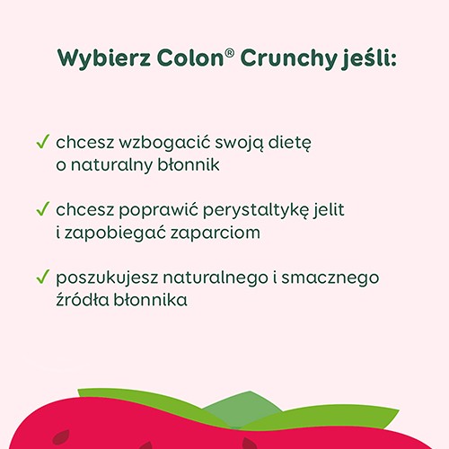 Miniaturka artykułu - #1 Colon Crunchy Źr&oacute;dło błonnika proszek, 150 g