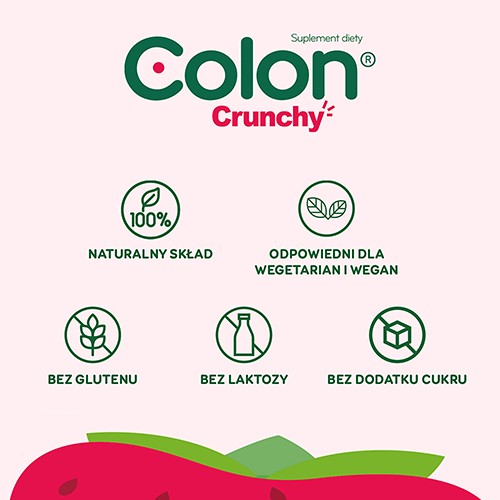 Zdjęcie produktu - 2 Colon Crunchy Źr&oacute;dło błonnika proszek, 150 g