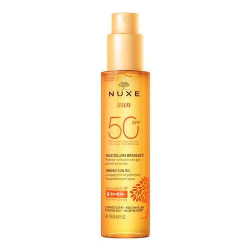 #2 – Nuxe Sun Olejek do opalania SPF 50, 150 ml + Balsam po opalaniu, 100 ml